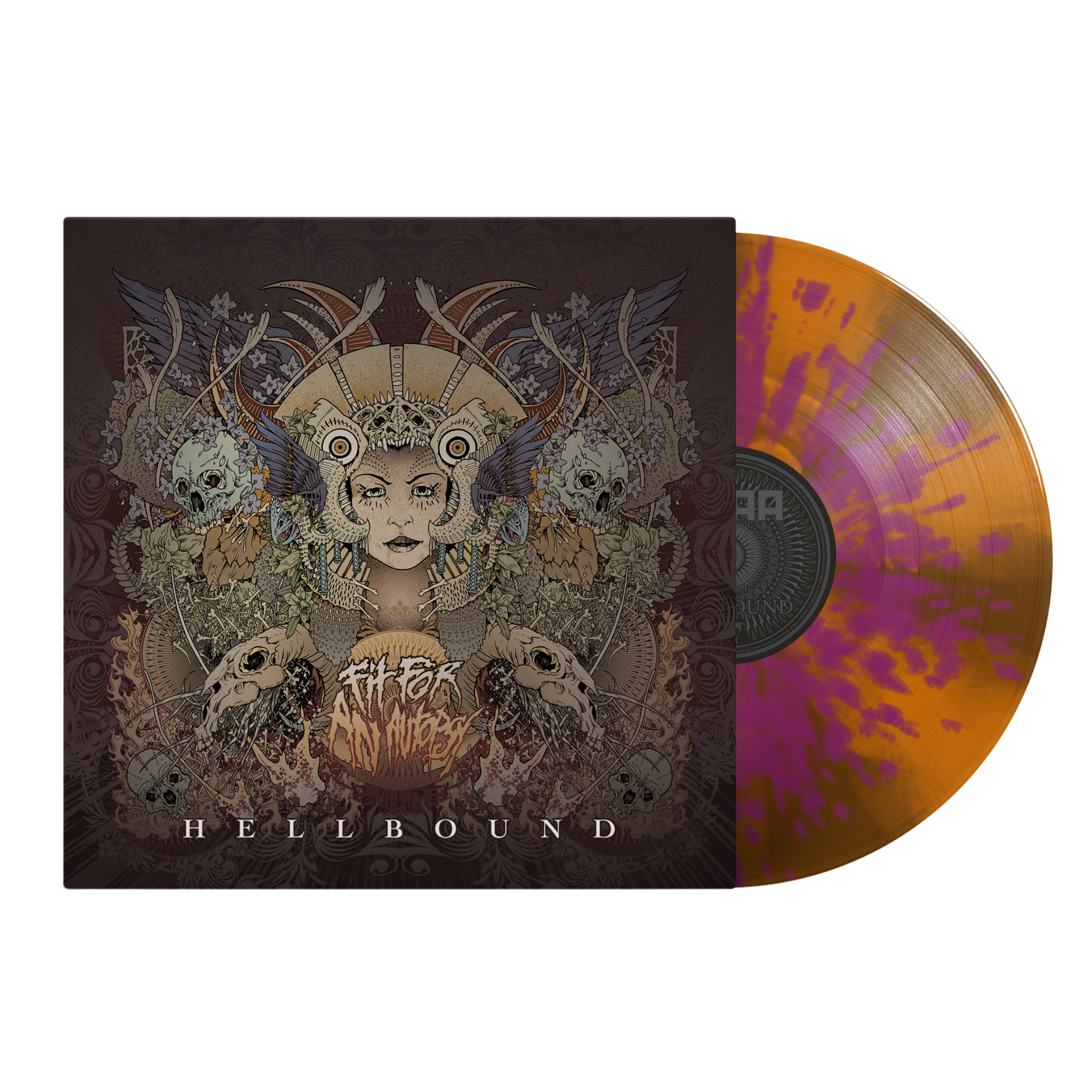 Hellbound Pinwheel Splatter Vinyl – Fit For An Autopsy Hellbound Pinwheel Splatter Vinyl – Fit For An Autopsy