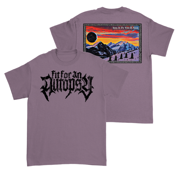 Stone of Sorrow T-Shirt - Wine – Fit For An Autopsy