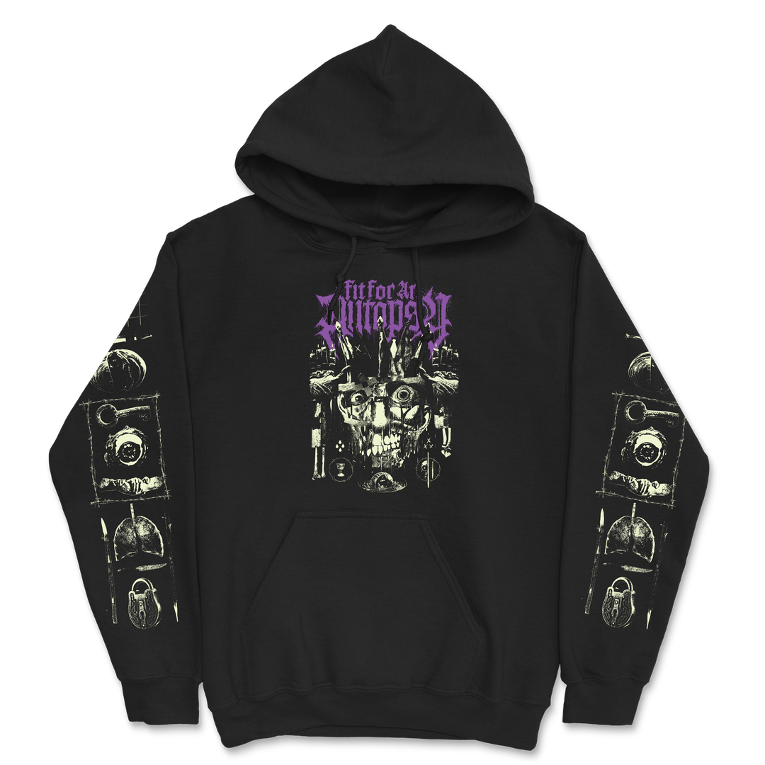 Purple Logo Hoodie – Fit For An Autopsy